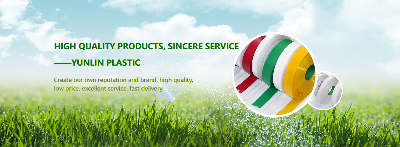 High quality products, sincere service - Yunlin plastic